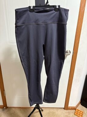 Fabletics Dark Charcoal High-Waist Leggings